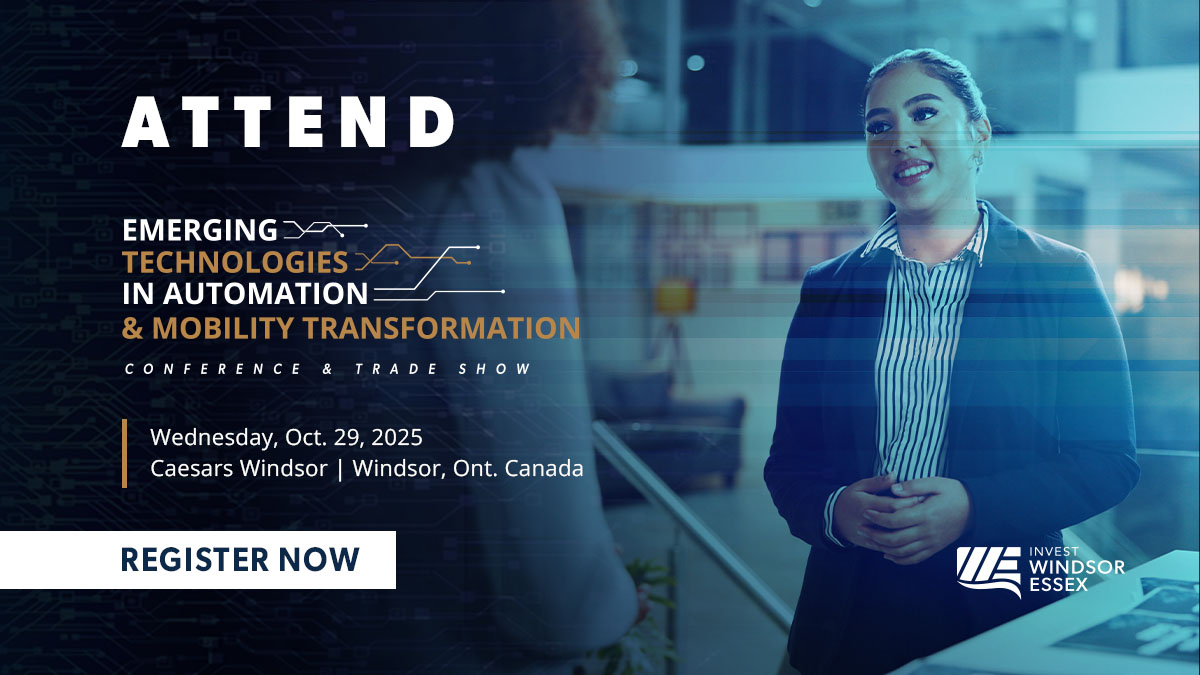 _investwe's tweet image. NEW – TWO CONFERENCES IN ONE! 

Attend #EmergingTech2025 + #MobilityTransformation in #WindsorEssex #Ontario 

A #WindsorEssex conference and trade show where inspiration, idea-generation &amp;amp; innovation come together to shape future industry.
hubs.ly/Q03ydj-_0