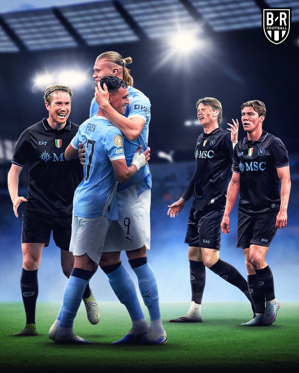 brfootball's tweet image. Manchester City beat Napoli on Kevin De Bruyne's return to the Etihad 🙃