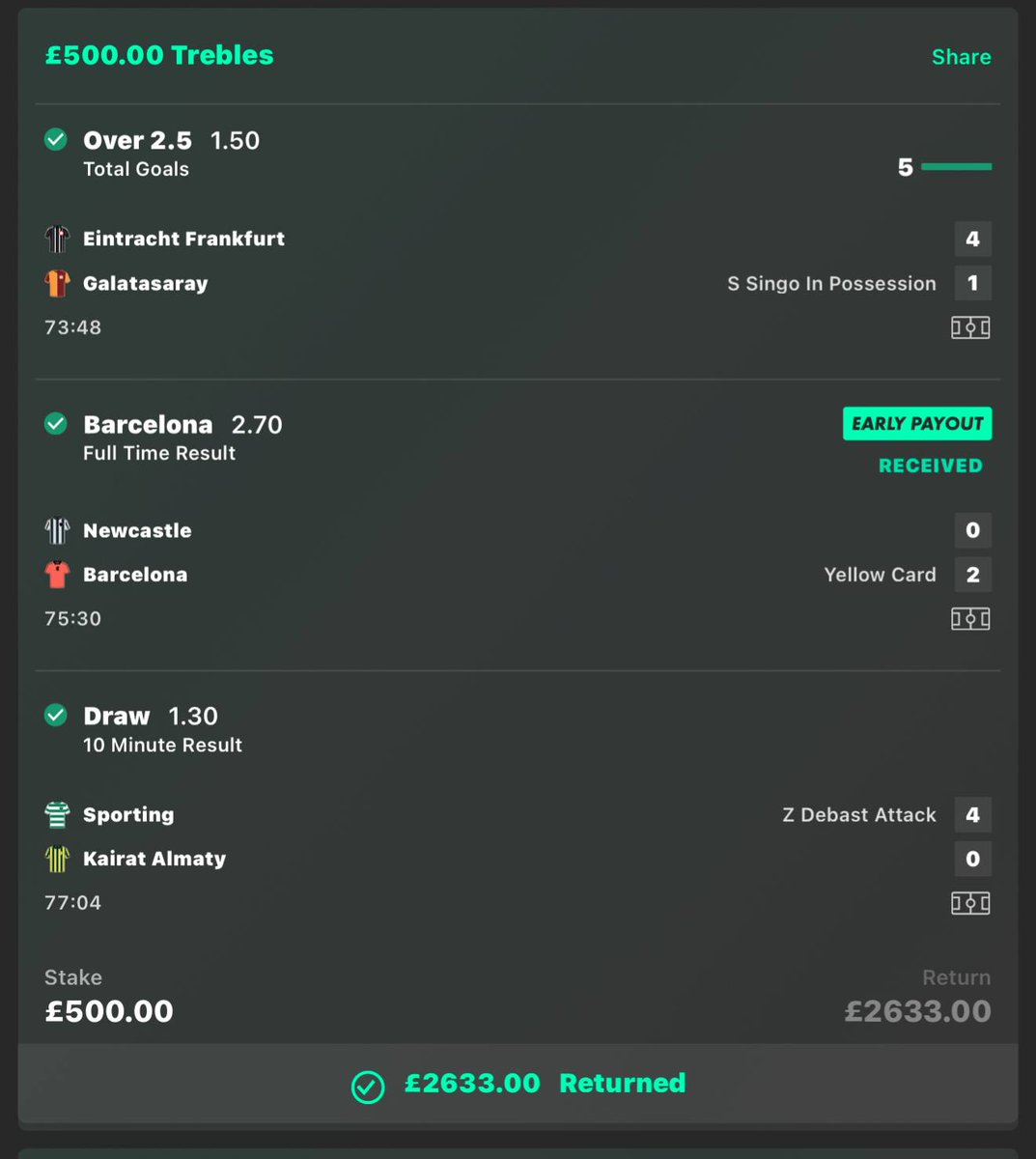 DailyBettingPot's tweet photo. 😍😍😍 WE CANT STOP WINNING!!!!!!!!!!

✅ 80TH MINUTE BARCA WINNER!!!!!!!
To celebrate this win am giving away £500 to 2 people who ❤️, RT and comment "YES " to this tweet 🥳

WE’LL CHOOSE WINNER ON COMMENT SECTION!!!!!!!!!!!! https://t.co/ai3bbXa6Gv