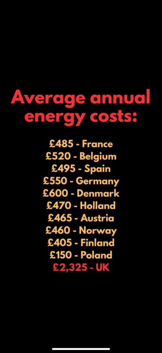 darc87798's tweet photo. @UKLabour What is best for Britain? Huge taxes on energy? https://t.co/jUtV5ro4OI