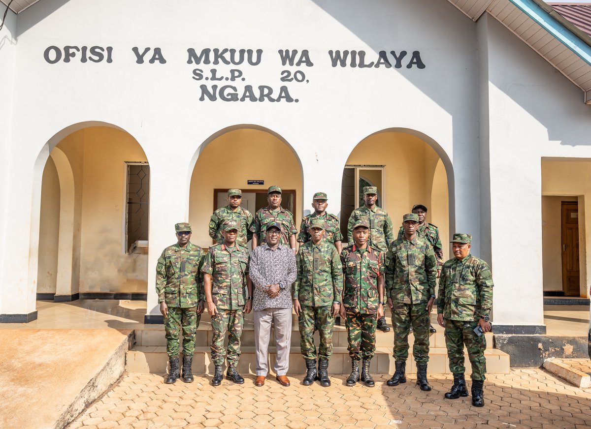 The Rwanda Defence Force (RDF) 5th Infantry Division and the Tanzania People’s Defence Force (TPDF) 202 Infantry Brigade held a Proximity Commanders’ Security Meeting today in Ngara District, Tanzania. The meeting concluded with both sides acknowledging the progress made since