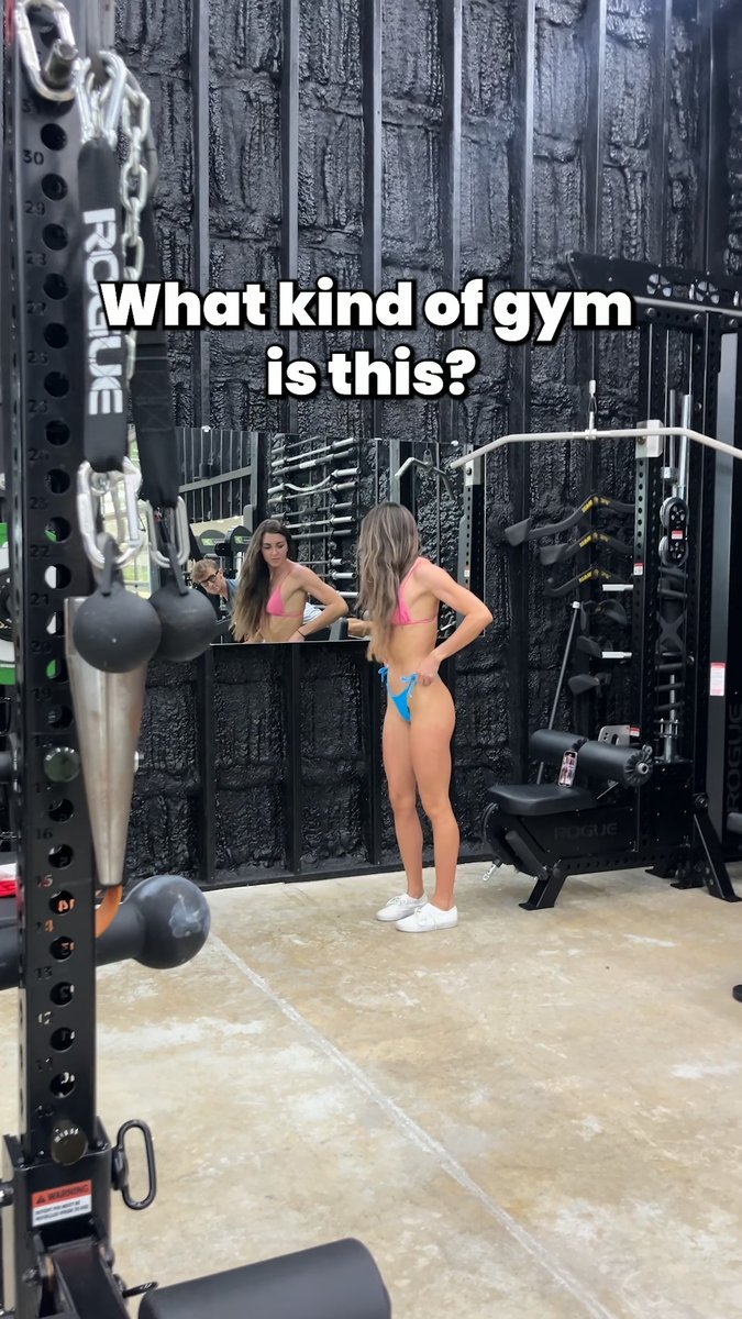 This gym sesh was a bit of a fever dream 😅