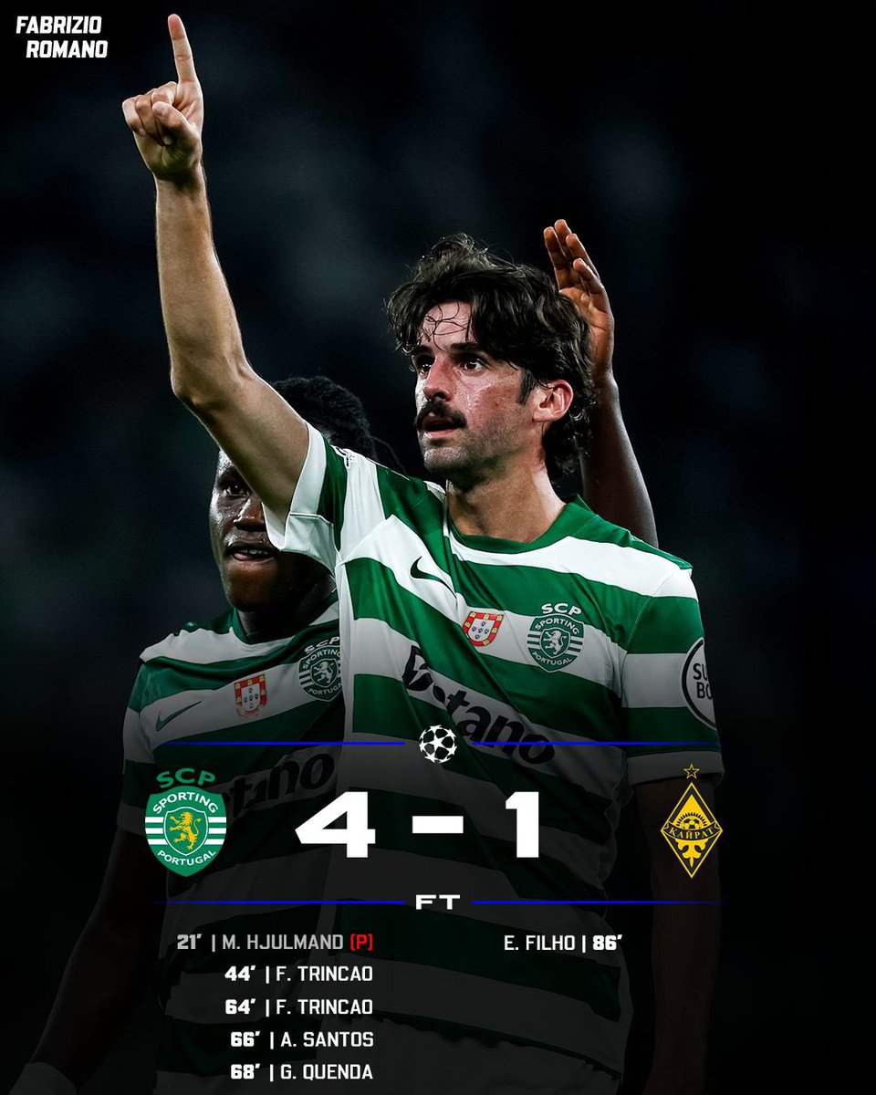 Big win for Sporting! Who’s your Man of the Match? 🦁