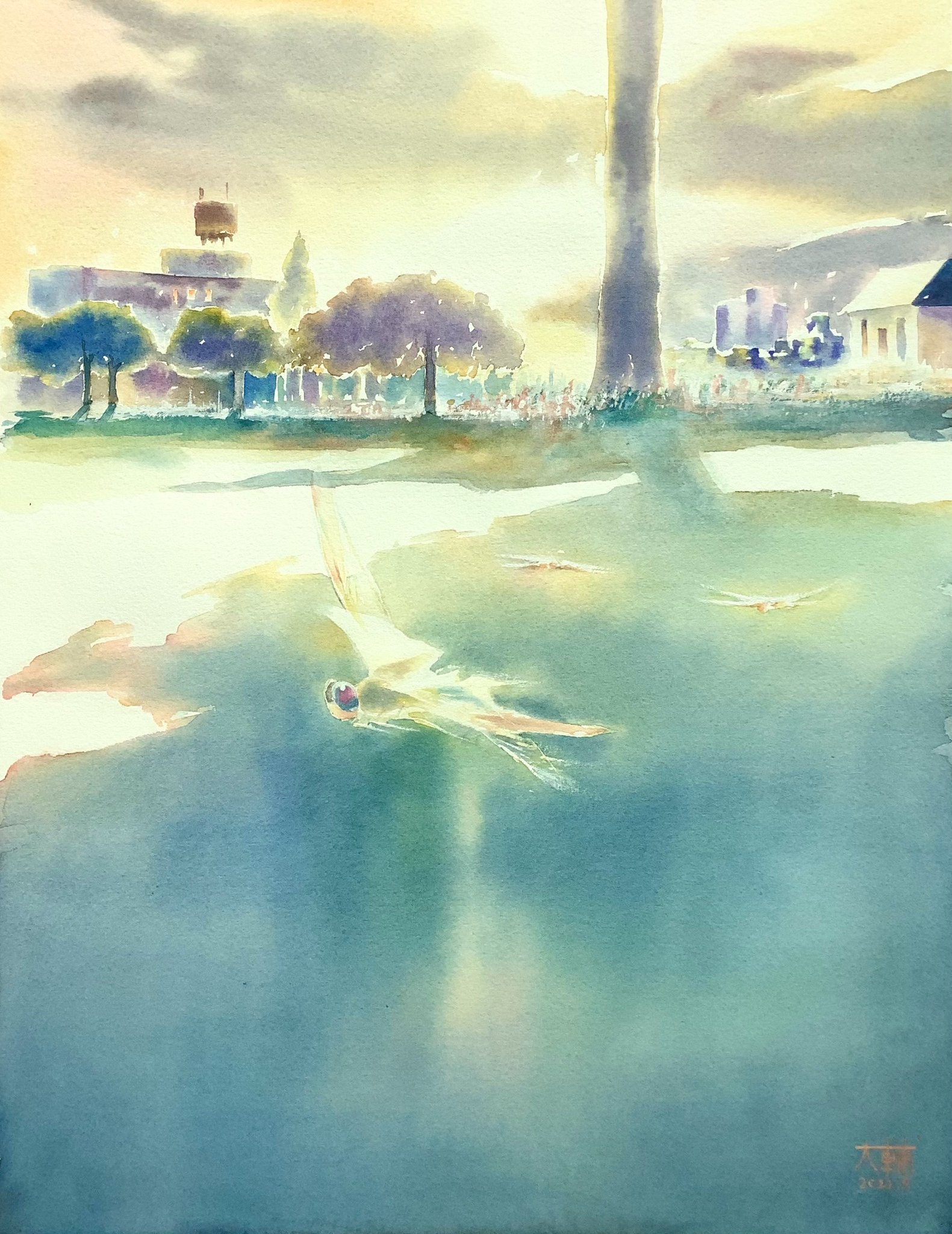 DiDi（土井大輔）watercolor on X: 