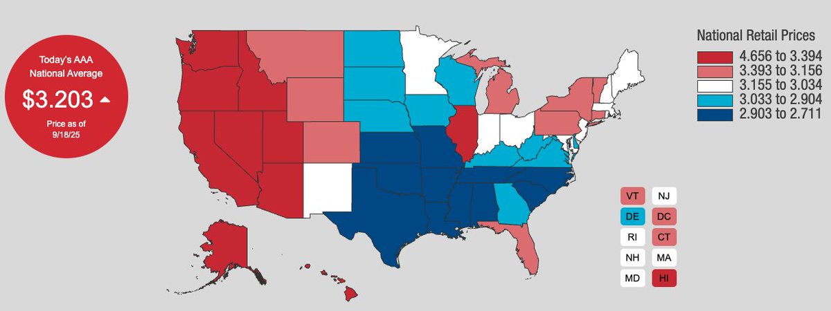 <a href="/Ronxyz00/">Ron Smith</a> Lowest price is $2.71 in Mississippi. gasprices.aaa.com/state-gas-pric…