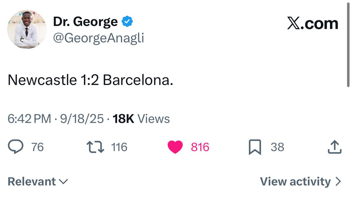 Dr. George tweet media