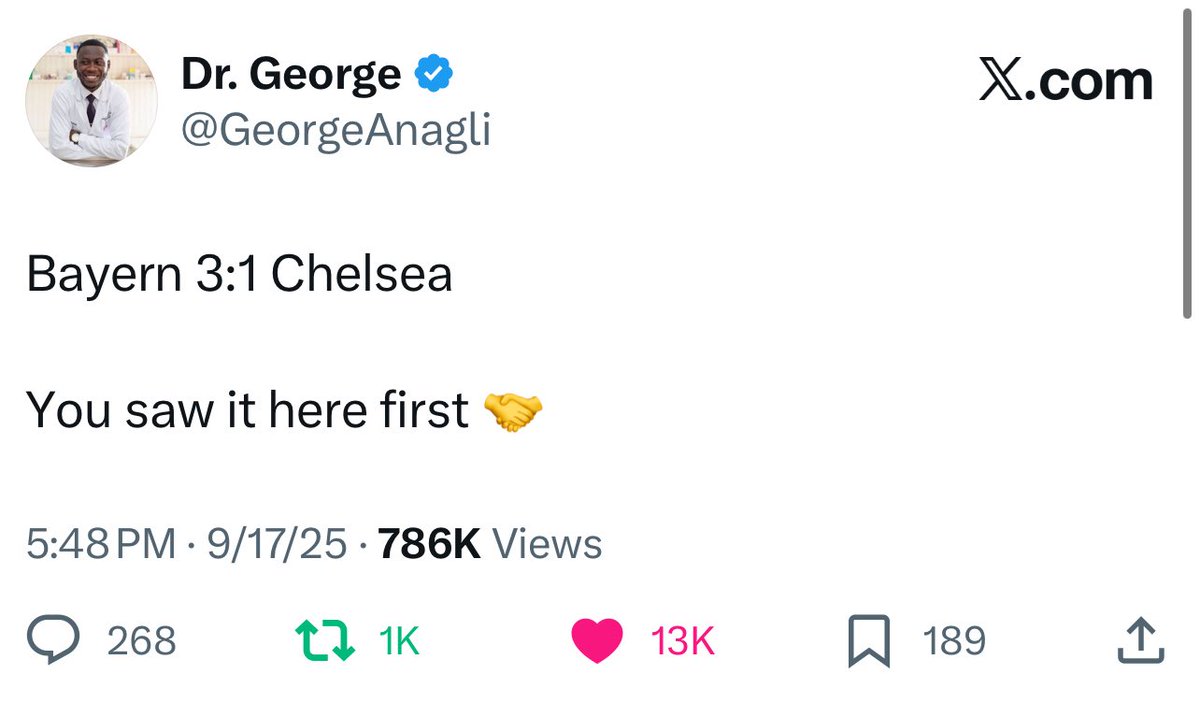 Dr. George tweet media