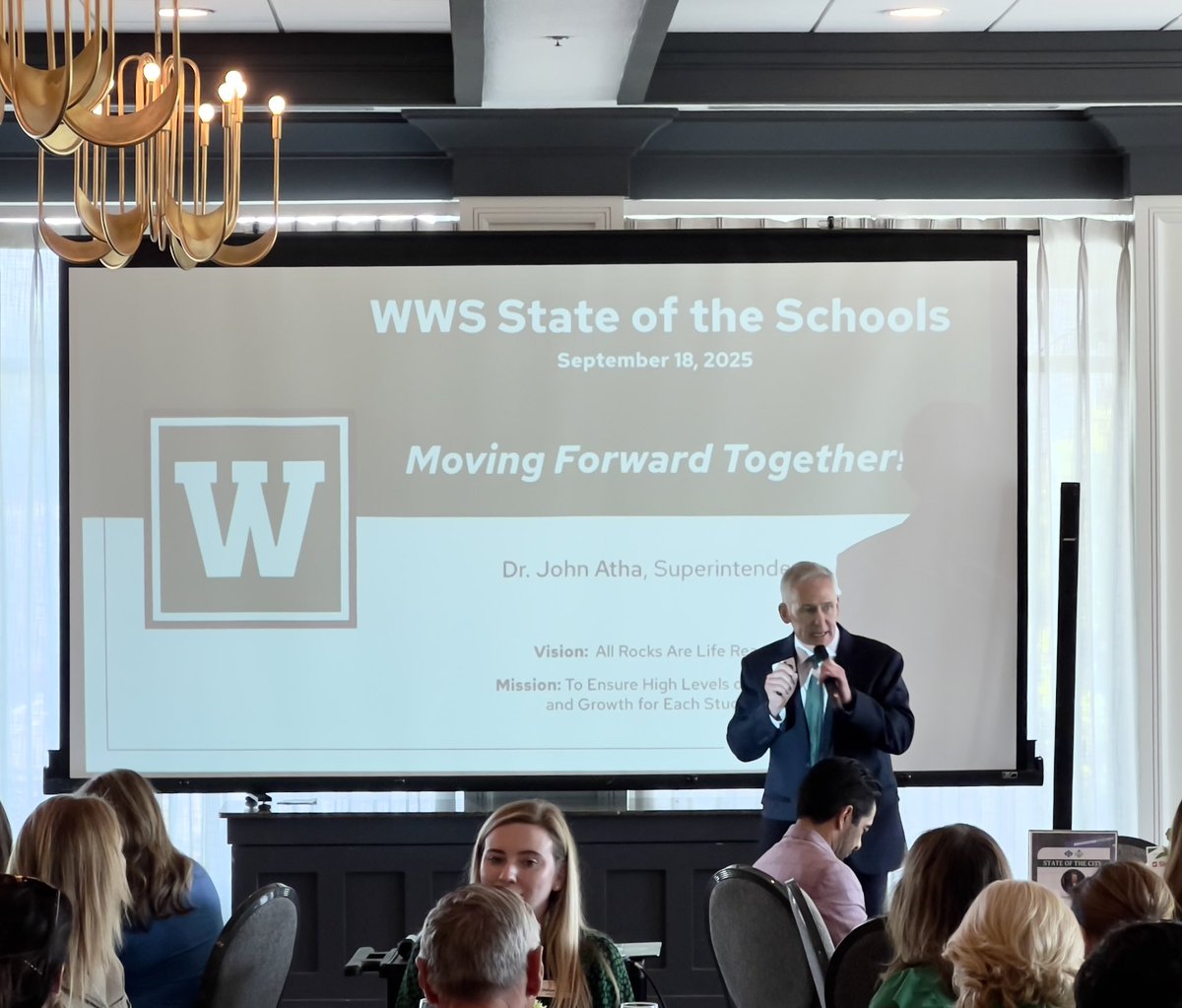 MarkLabarr's tweet image. Proud to support Westfield Washington Schools and the Westfield Education Foundation! 💚 From program grants to sponsoring #RocksGiving and efficiency rebates, we’re investing in students, teachers &amp;amp; the community. Great to join the @WestfieldChamber State of Schools today!