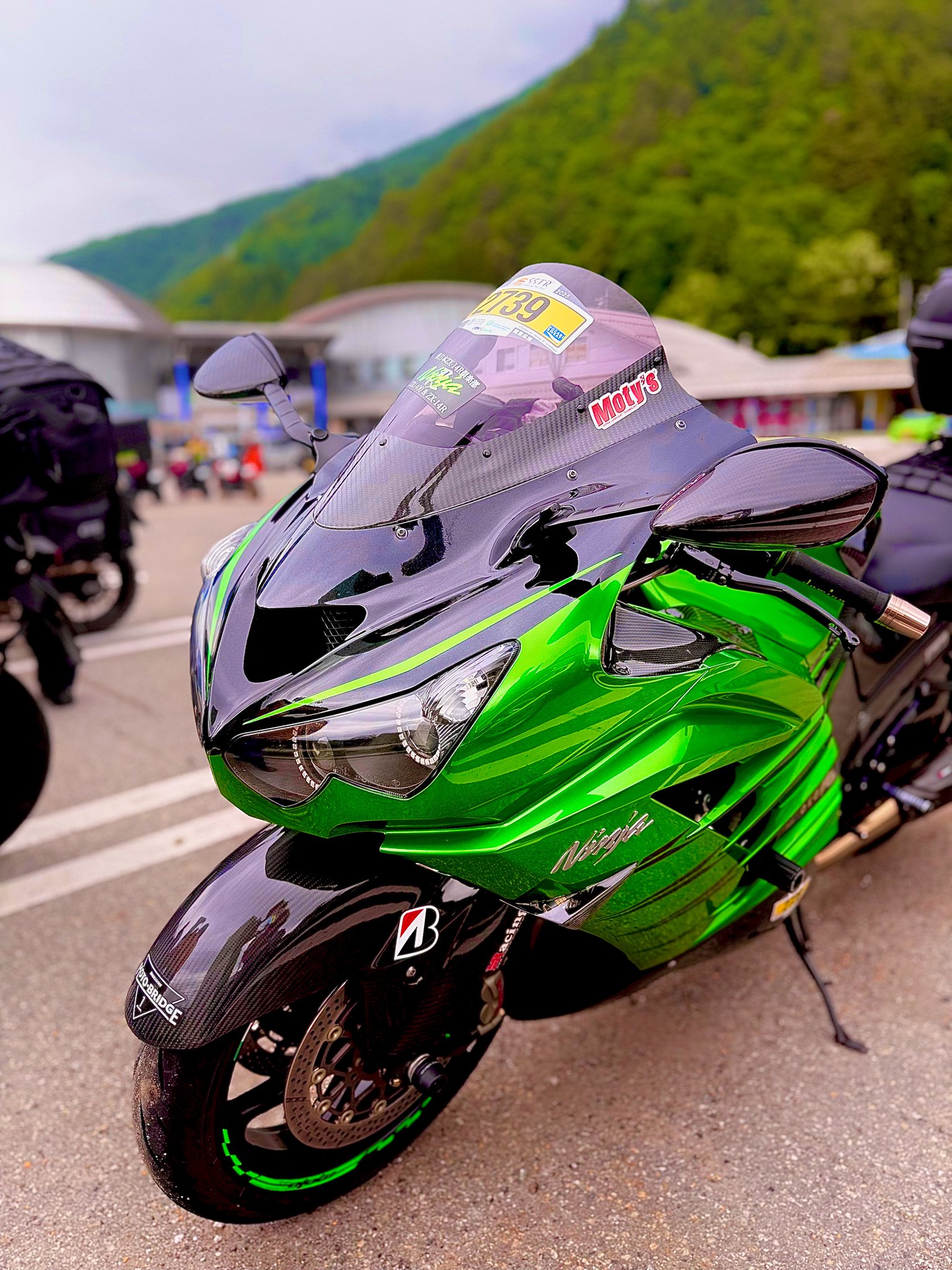 とよまる＠Ninja ZX-14R HG / 白山比咩神社のお守りが届いた