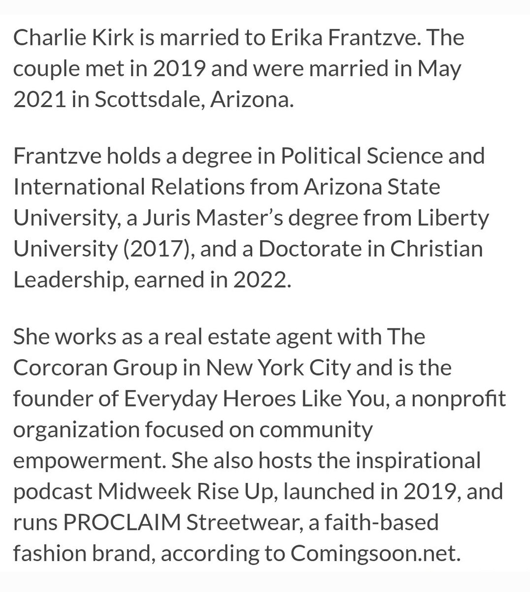 Girls &amp; young women being lectured by women hoping to cash in on the misogynistic grift of men should look at what they do instead of what they say. Anti-feminist women men give a mic to to be their props have careers, education, &amp; positions of power.
