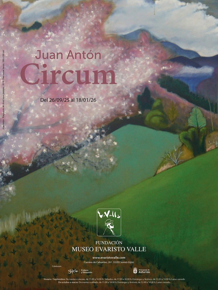 El próximo viernes 26 de septiembre de 2025, dentro de las actividades programadas para La Noche Blanca, tendrá lugar la inauguración de la exposición “Circum” de Juan Antón (Cué, Llanes, 1976), a las 19.00 horas.