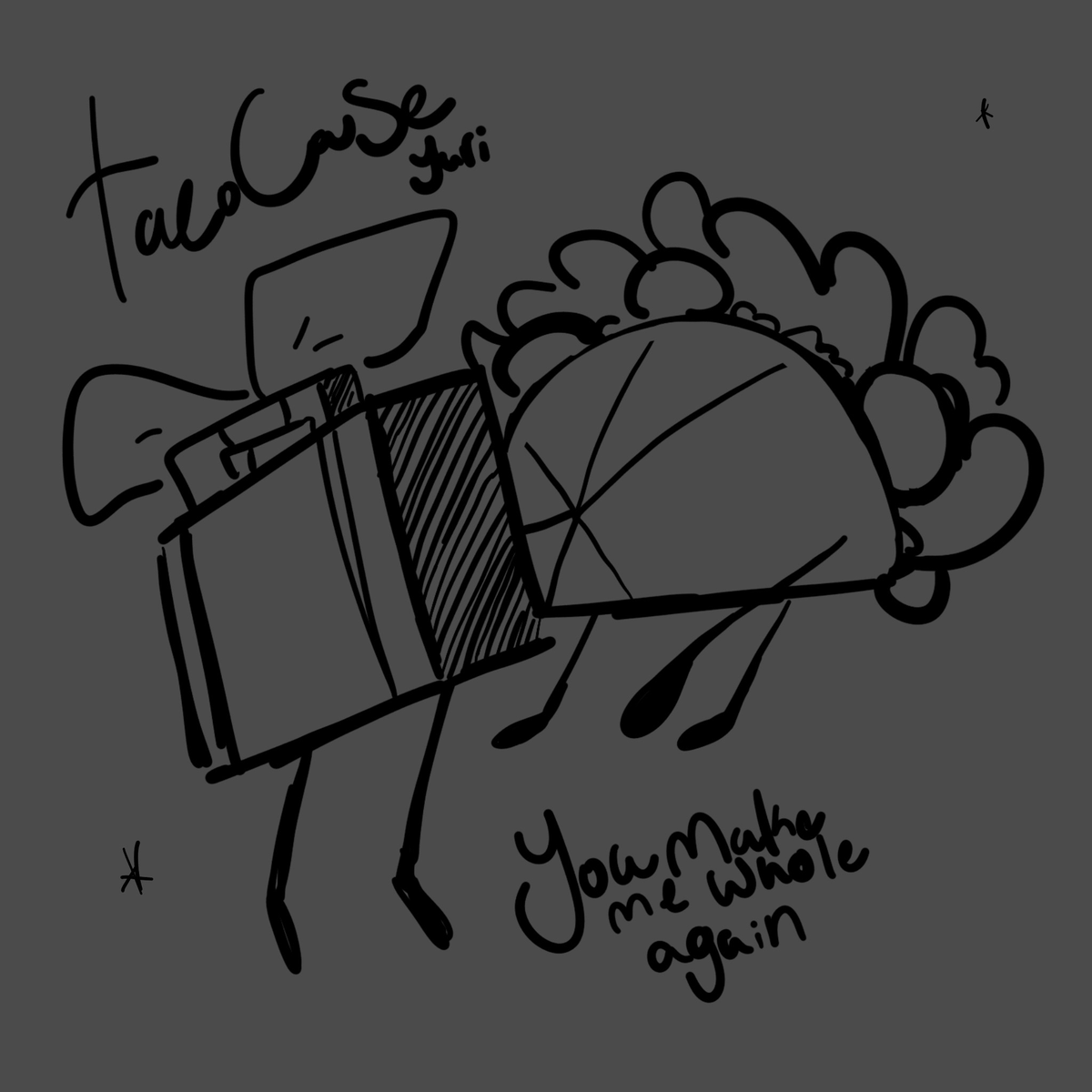 ItsTimeForYuri's tweet photo. #tacocase #inanimateinsanity moot motivated me to draw https://t.co/pCSc6HUZpN