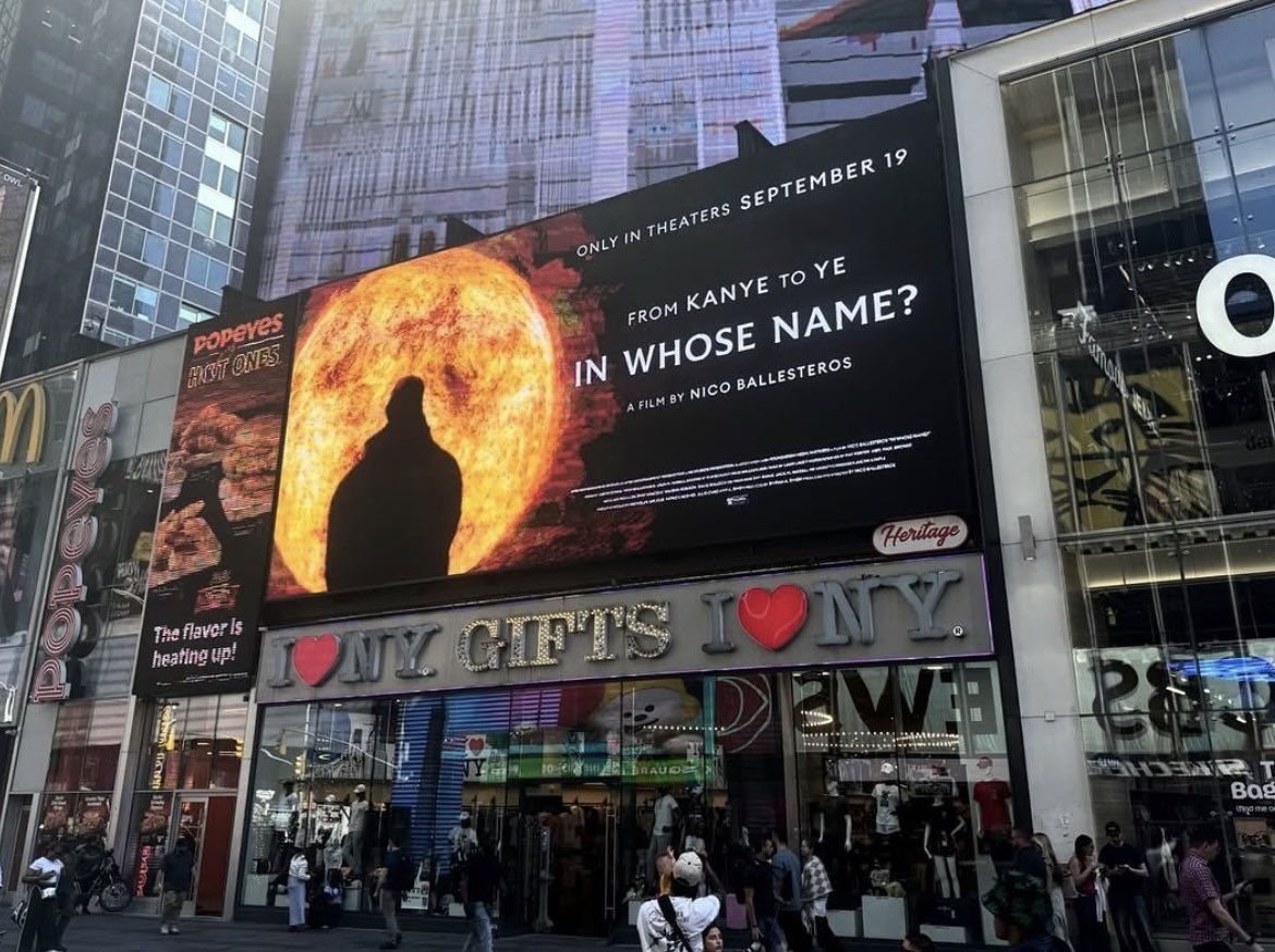 yefanatics's tweet photo. “IN WHOSE NAME”
YE KANYE WEST
DOCUMENTARY
BY NICO BALLESTEROS

TOMORROW https://t.co/tI2yTRkRm4