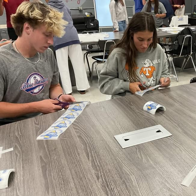 clevelandhightn's tweet photo. 🎗🥊FIGHT FOR A CURE T-SHIRTS 🎗🥊 are coming along. The Raider Evolve students are working hard and showing their true passion for others through this project.
Shirts will be ready for pickup/delivery starting tomorrow 9/19/2025.
#FightForACure 💛
#childhoodcancerawareness🎗 https://t.co/VLqJ3U88Ql