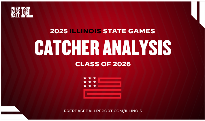 𝐈𝐥𝐥𝐢𝐧𝐨𝐢𝐬 𝐒𝐭𝐚𝐭𝐞 𝐆𝐚𝐦𝐞𝐬 𝐂𝐚𝐭𝐜𝐡𝐞𝐫 𝐀𝐧𝐚𝐥𝐲𝐬𝐢𝐬: 𝐂𝐥𝐚𝐬𝐬 𝐨𝐟 𝟐𝟎𝟐𝟔 📝

Last month, we hosted the Illinois State Games in Rantoul. Today, let's take a deep dive into the 2026 catchers with reports and a top 🔟 ranking, below. 👇

🔗