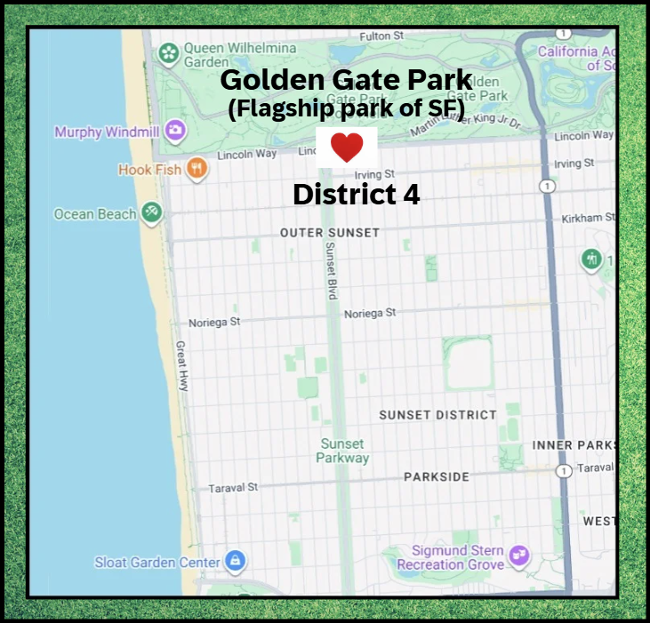 MarkPBurke's tweet photo. Scott Wiener: “They intend to seek to destroy Sunset Dunes”

D4 Reality: This election was a 2-to-1 mandate to hold Joel Engardio accountable to D4 — with or without a NEW park. 🌲 The Sunset does not destroy parks. We’ve been proud neighbors to Golden Gate Park for 150+ years.