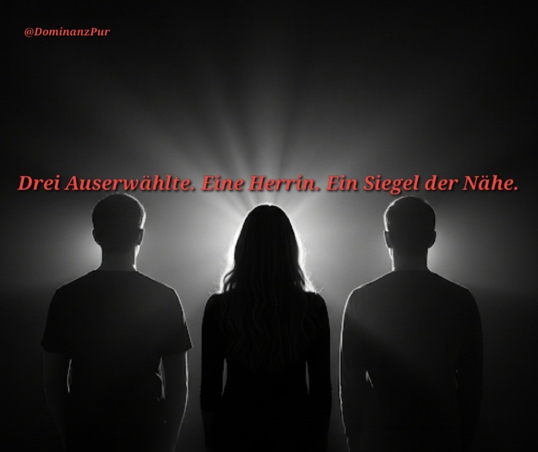 Nur drei tragen mein Zeichen.
Ein Siegel meiner Macht.  
Ein Beweis ihrer Treue.

Ein Licht, das sie von der Masse abhebt.  

Nähe zu mir bleibt selten.  
Und immer verdient. 

#Femdom  #Surrender