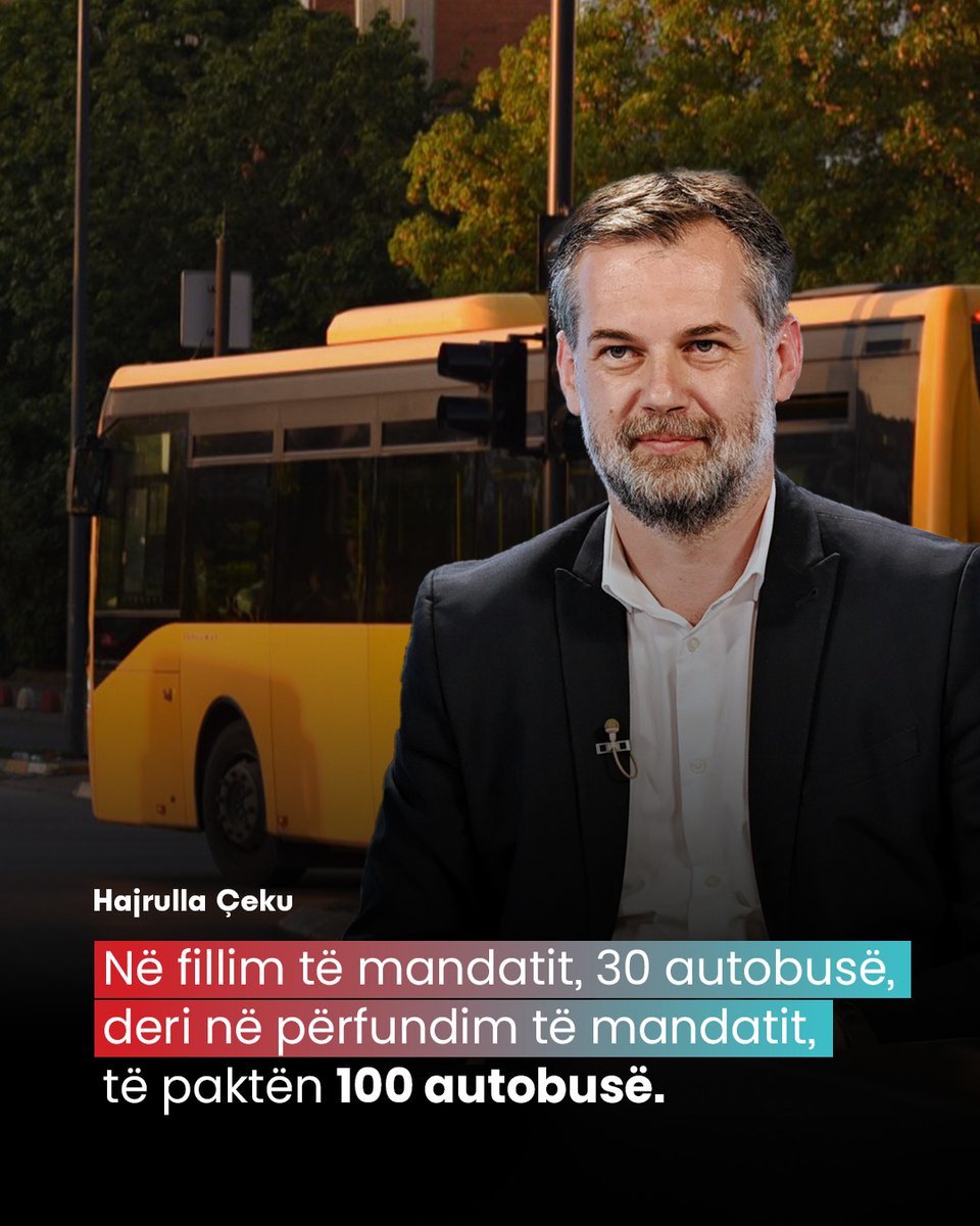 Uji, transporti publik, mbeturinat më sdo të jenë temë në Kryeqytet pas 4 viteve. 

Për këtë zotohemi!