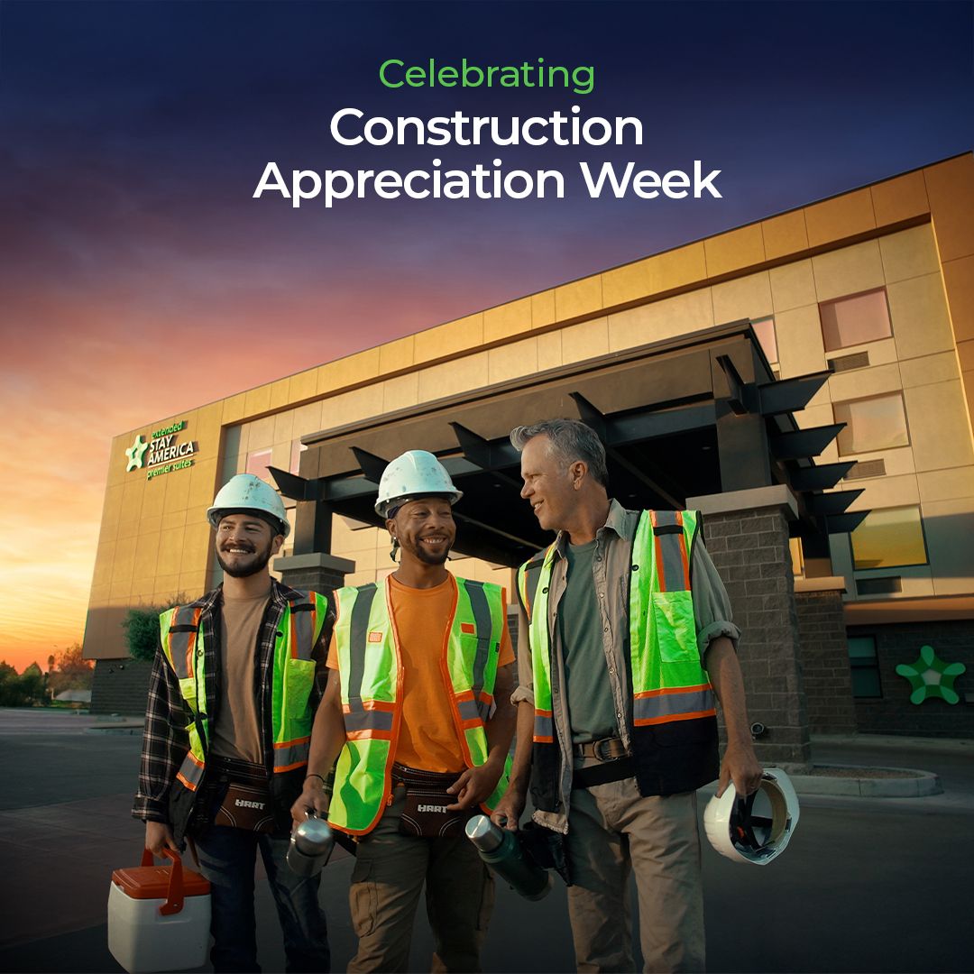 Thank you to the hardworking construction workers who help build our nation's infrastructure. We know your demanding projects often take you far from home, sometimes for weeks or months at a time. 

We're happy to help accommodate you and your crew so you can focus on getting the
