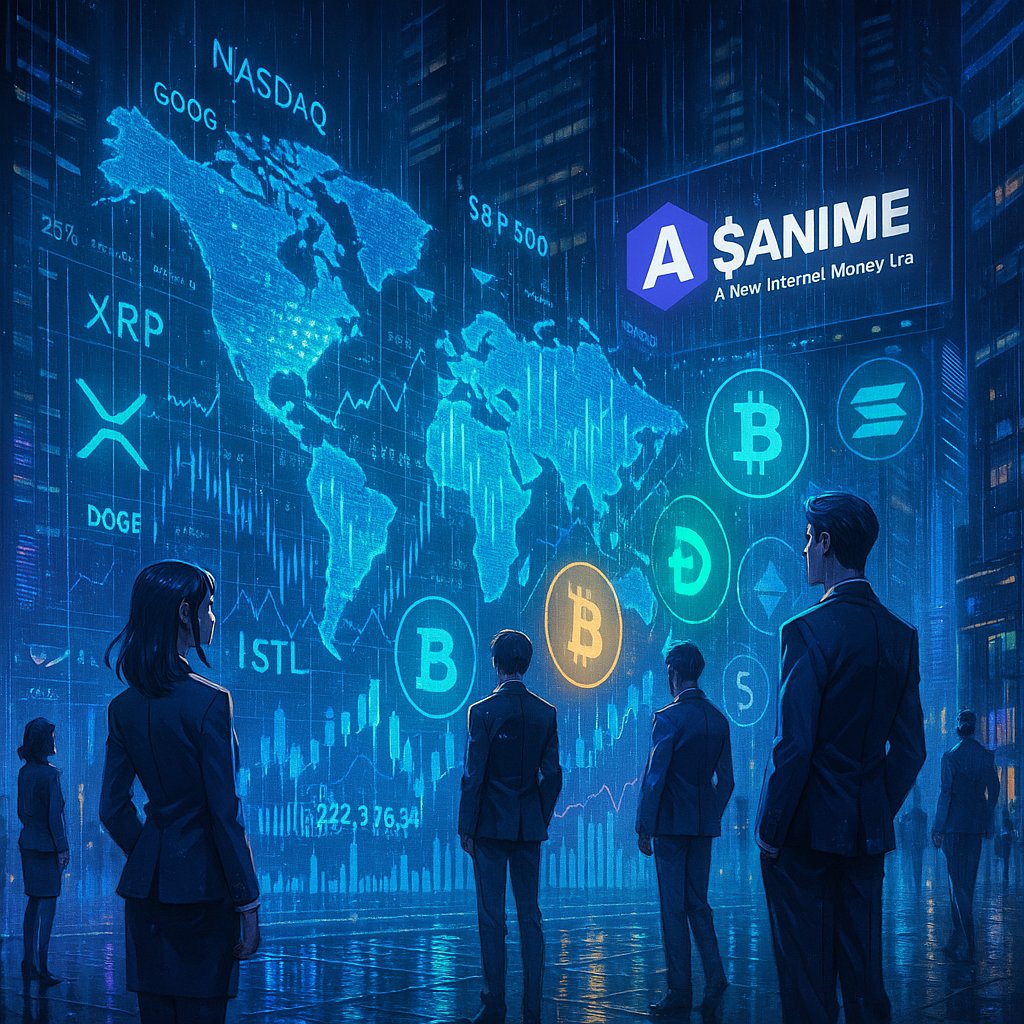 AnimeDotToken's tweet photo. The financial landscape is shifting rapidly.

▸ SEC is accelerating ETF approvals.
▸ Samsung Pay is integrating native crypto access.
▸ The first spot XRP and DOGE ETFs are launching.

This isn't hype; it's the methodical integration of crypto into the global financial system. A new internet money era is inevitable.

#Crypto #Adoption #ETF #TradFi
