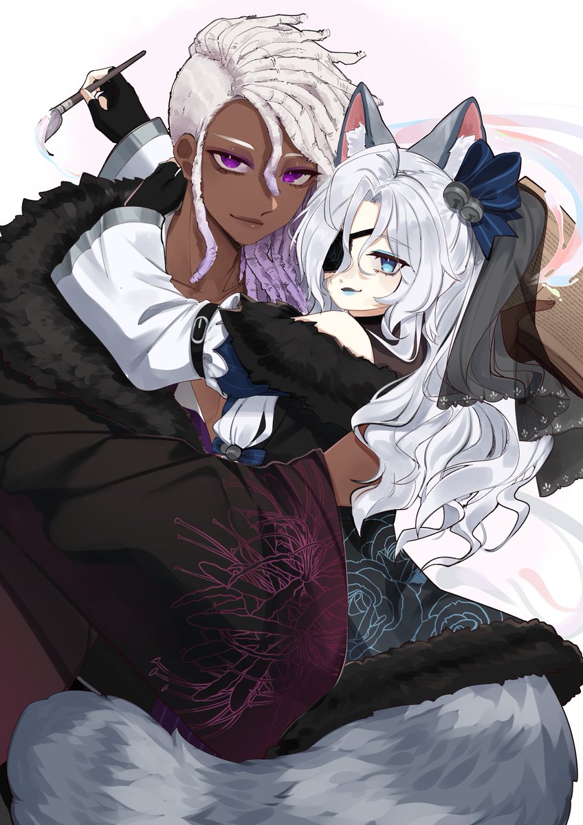 "No matter where you look, be it the beginning of creation or the end of time, you'll find us there. Together."

🎨: <a href="/rayrie_/">Rayrie🐰🩹</a> 

#MyCORAlines #anthemsartchive