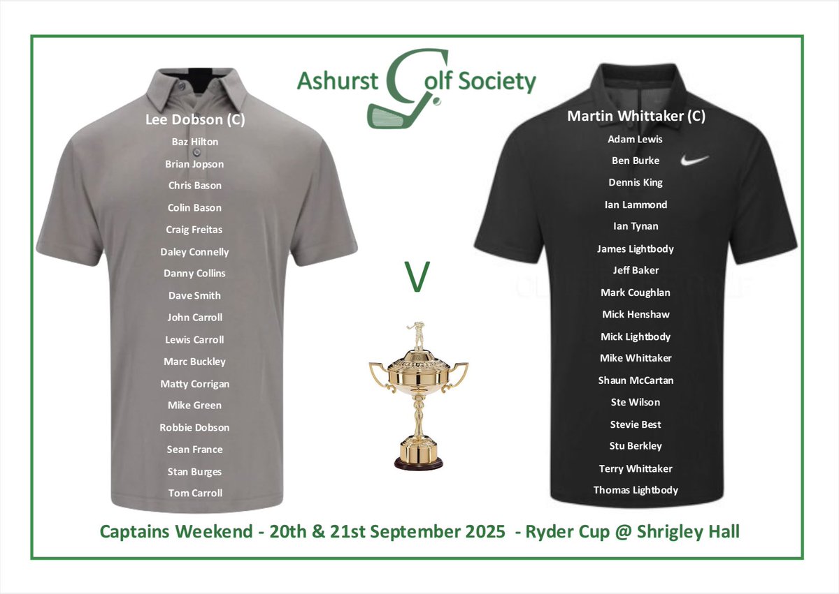 Ashurst Golf Society tweet media