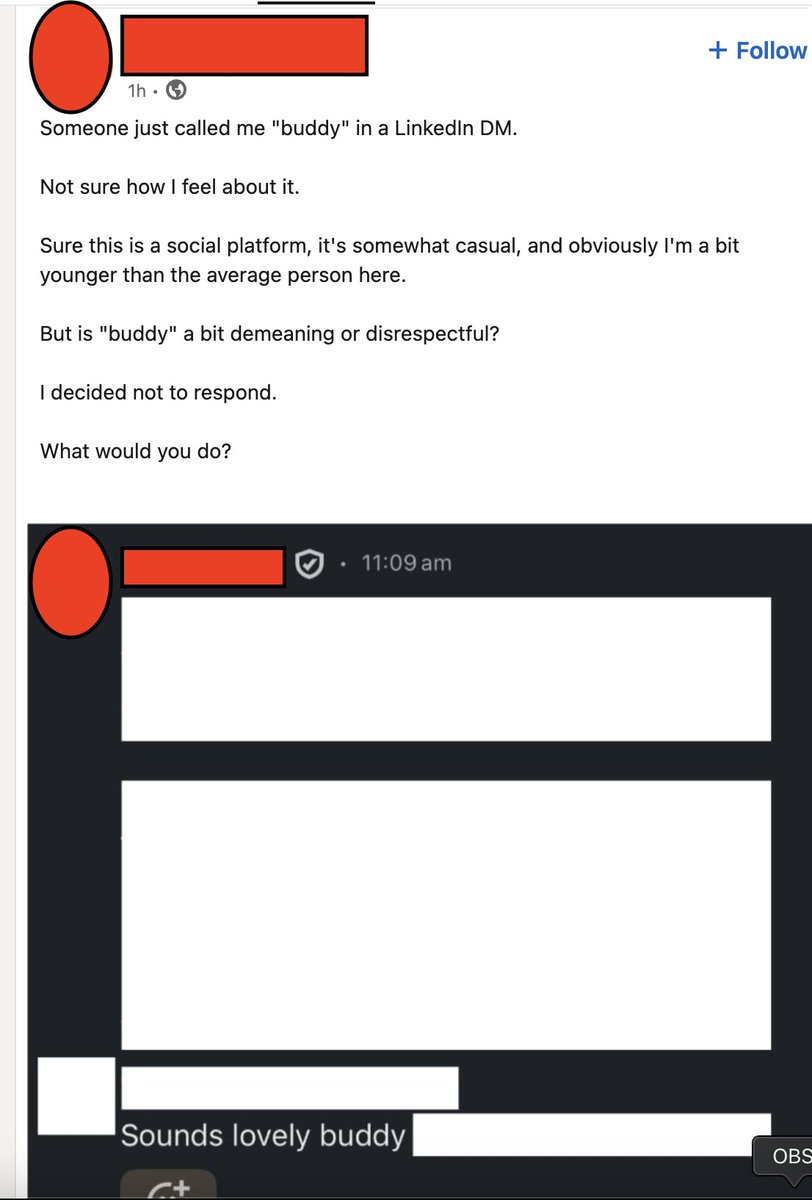 I can't deal with LinkedIn any longer.