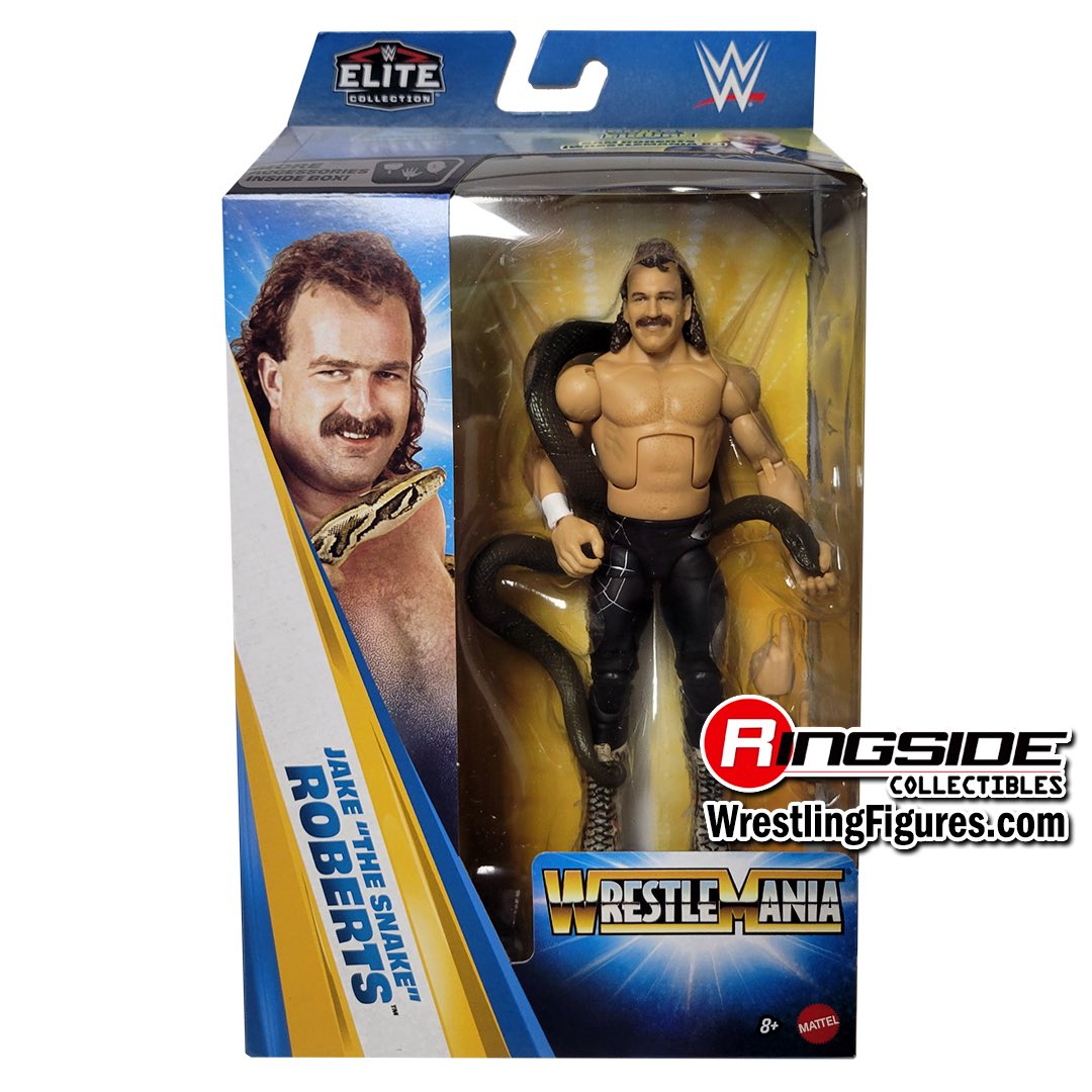 WWE Elite Ultimate Jake Roberts 新品開封のみ WWE Elite Ultimate Jake Roberts 新品開封のみ WWE Action