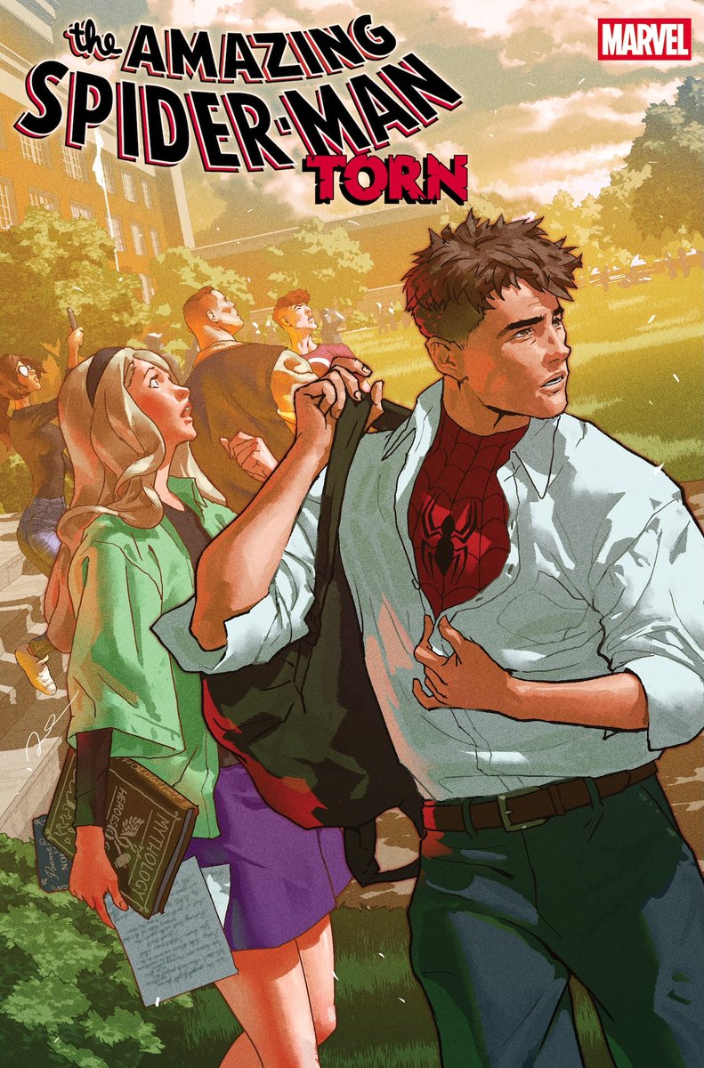 AMAZING SPIDER-MAN: TORN #3 (OF 5)

J. MICHAEL STRACZYNSKI (W) • PERE PÉREZ (A) • COVER BY GREG LAND

VARIANT COVER BY GERALD PAREL • VARIANT COVER BY ZULEMA SCOTTO LAVINA
VARIANT COVER BY TONY DANIEL • VIRGIN VARIANT COVER BY TONY DANIEL

TORN…BETWEEN TWO LOVES!
• As Gwen