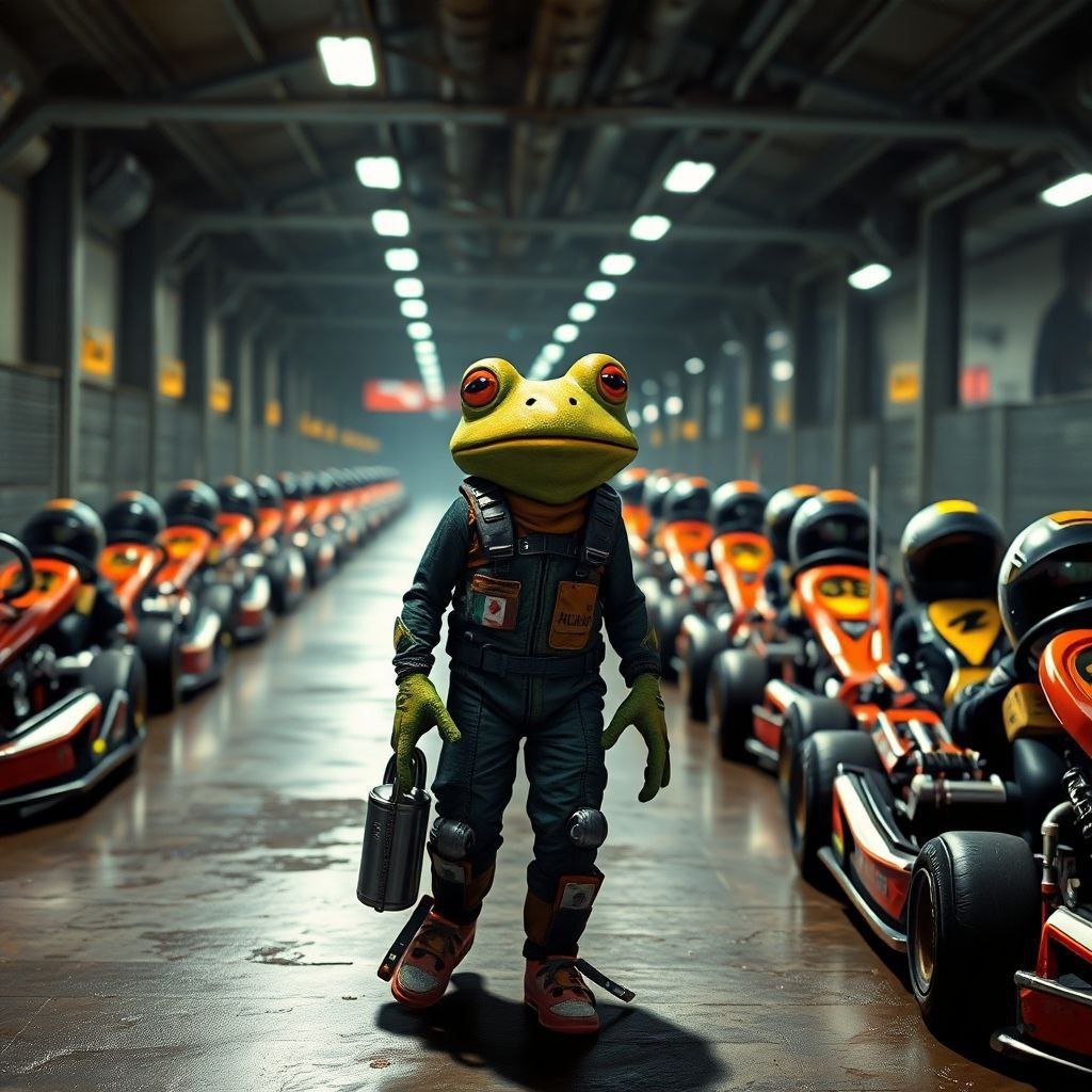 They said bring your A game, I brought my amphibian game. Welcome to the Race to a Billion! 🏆 
#RaceToABillion