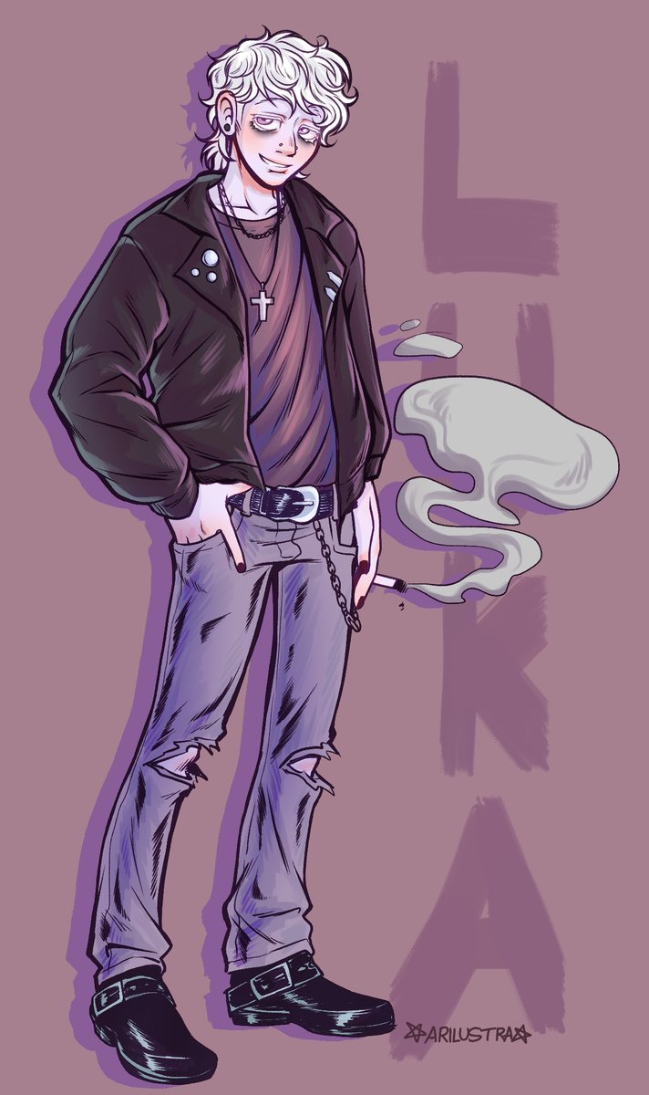 Uno de los tantos personajes que le he dibujado a mi amix <a href="/Fellwesmoore/">𝓗𝓮𝓻𝓸𝓷𝔀𝓪𝔂 📌 ᗩᖇIᖇᗩᑎG</a> ❤️❤️❤️❤️❤️ Luka te amo