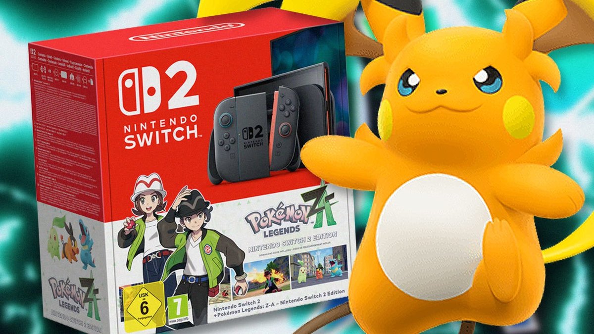 IGN's tweet photo. Amazon finally has a preorder listing live for the Pokémon Legends Z-A Nintendo Switch 2 Bundle, months after it went live at other major US retailers. Savvy Prime members can also save up to $187.49 if they play their cards right when ordering. https://t.co/SQLFGRdSNw https://t.co/6avML73iWy