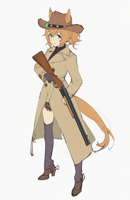 特になにかあったわけじゃない世界線 タイキシャトル猟銃とか普通に使えそうなんよな 愛用は古い水平二連ショットガンだと渋い