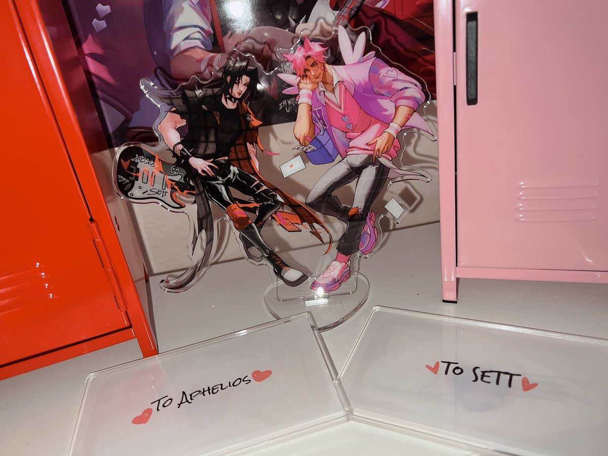 settphel love letter coasters 💌