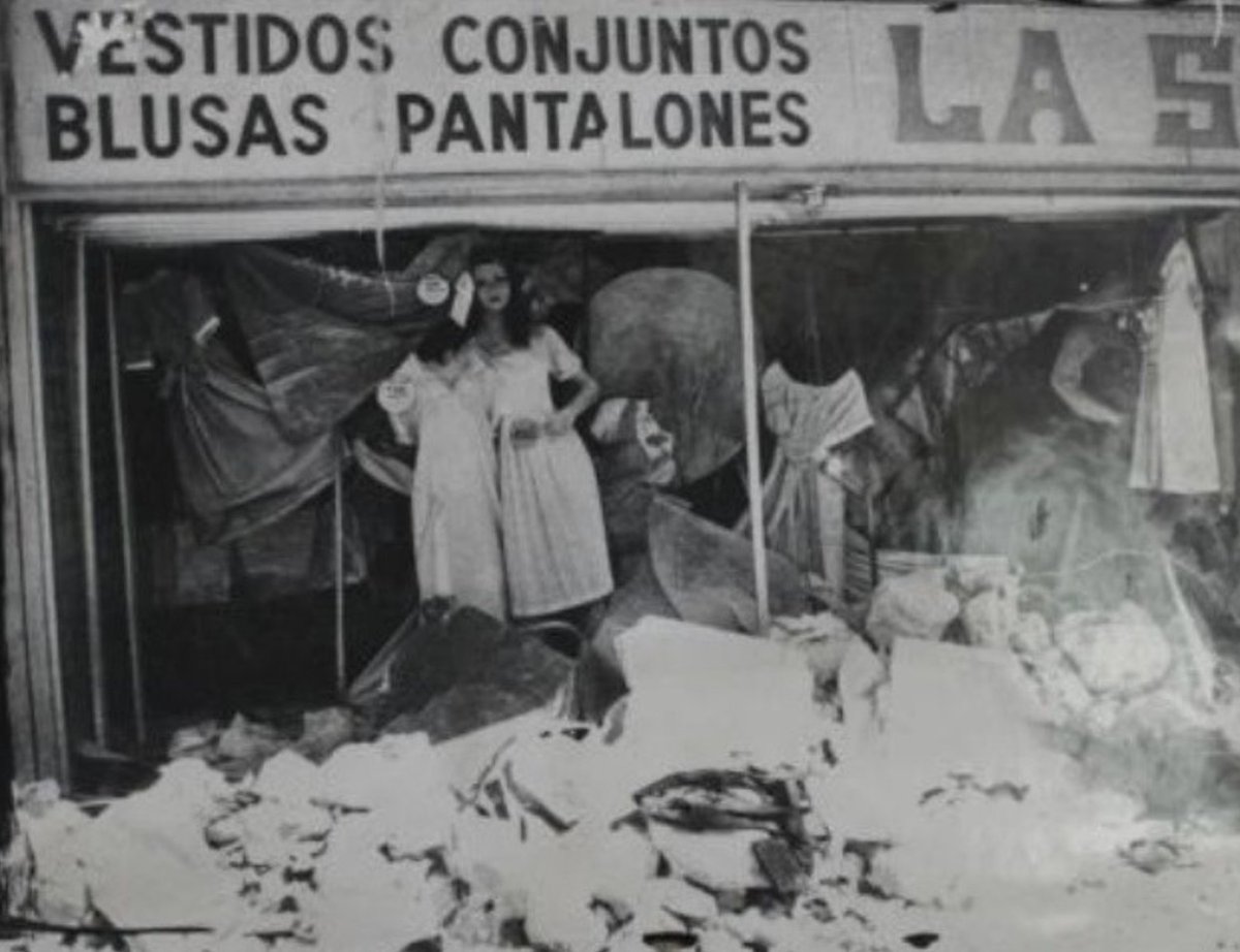 <a href="/Eponiatowska/">Elena Poniatowska</a> escribió "Las costureras" para nuestra revista apenas unos años después de la tragedia, en 1989. Este texto habla de una de las peores tragedias del 85. "Una costurera vale más que todos los edificios del mundo". 👇 #sismo85 
revistadelauniversidad.mx/articles/dc8ad…