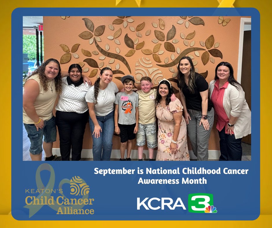🌟 Last night, 𝗞𝗲𝗮𝘁𝗼𝗻’𝘀 𝗞𝗶𝗱𝗱𝗼 𝗞𝗼𝗱𝗶𝗮𝗸 bravely shared his childhood cancer journey on <a href="/kcranews/">kcranews</a> with <a href="/KCRALeeAnne/">KCRA Lee Anne Denyer</a> .

✨ 𝗪𝗮𝘁𝗰𝗵 𝗞𝗼𝗱𝗶𝗮𝗸’𝘀 𝗶𝗻𝘀𝗽𝗶𝗿𝗶𝗻𝗴 𝘀𝘁𝗼𝗿𝘆 at: kcra.com/article/keaton…🎗

#ChildhoodCancerAwareness | #GlowGold | #Keatons