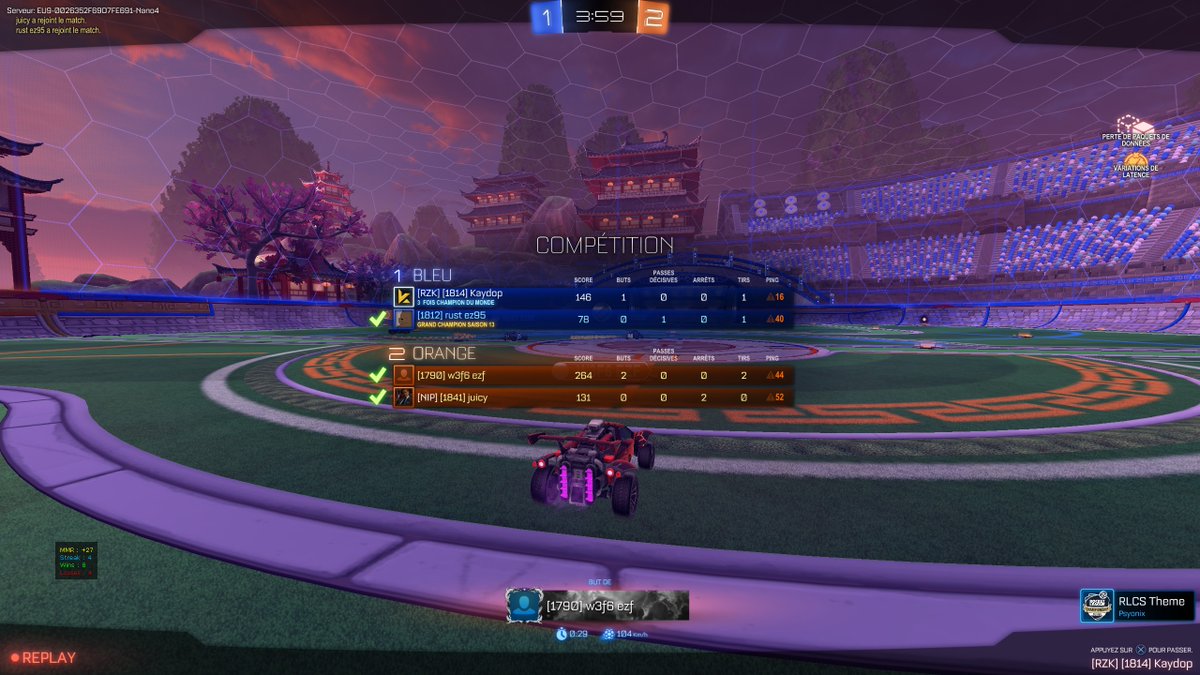 Kaydops's tweet photo. DDOS IS BACK 🥳🥳🥳 @RocketLeague @RL_Status https://t.co/weiHYP6cr2