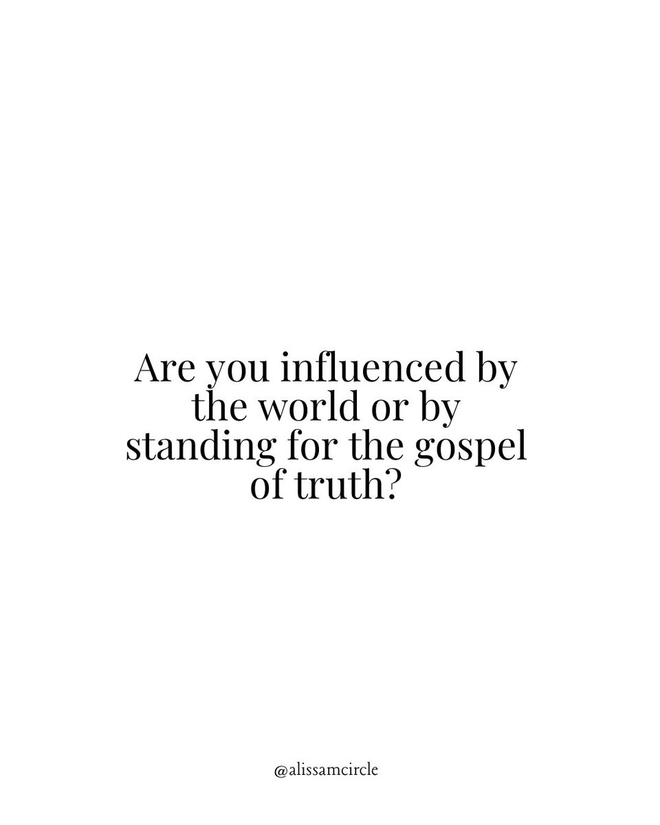 alissamcircle's tweet photo. Influence isn’t about having influence itself, it’s about where that influence is aimed and the fruit it produces. https://t.co/oFQ3oHIS80