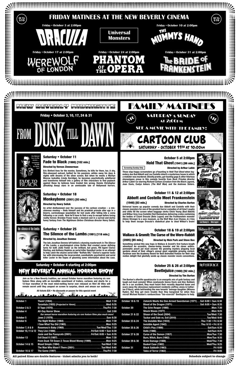 New Beverly Cinema tweet media