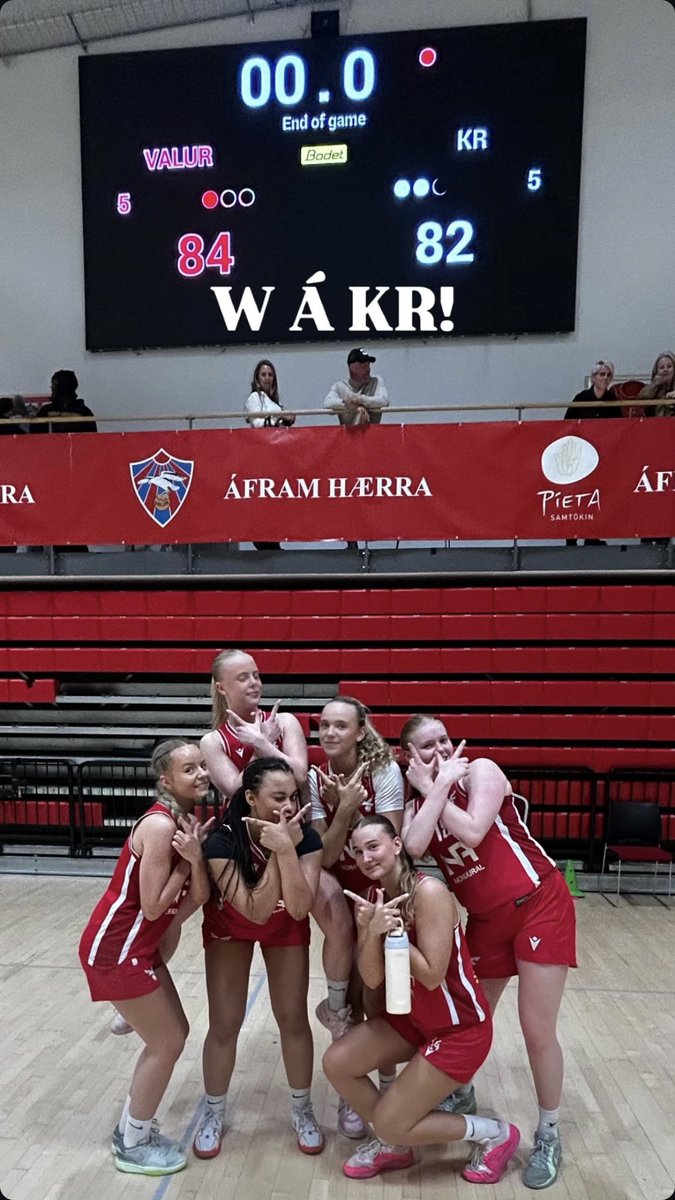 The season has started! 
2 games and 2 wins💪

-U18 league game 18.09.25 

Valur v KR 

35 minutes ⏱️
40 points 🏀
9 rebounds 
6 assists 
2 steals 

Super grateful for my teammates and my coaches!🦅❤️

#classof2028 #u18 #grateful