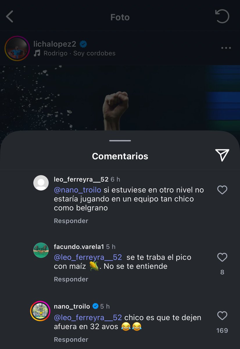 UniversoCelest's tweet photo. Y esto del Nano Troilo pijeando gallinas que es? Te extraño. https://t.co/r6VII7UAKI