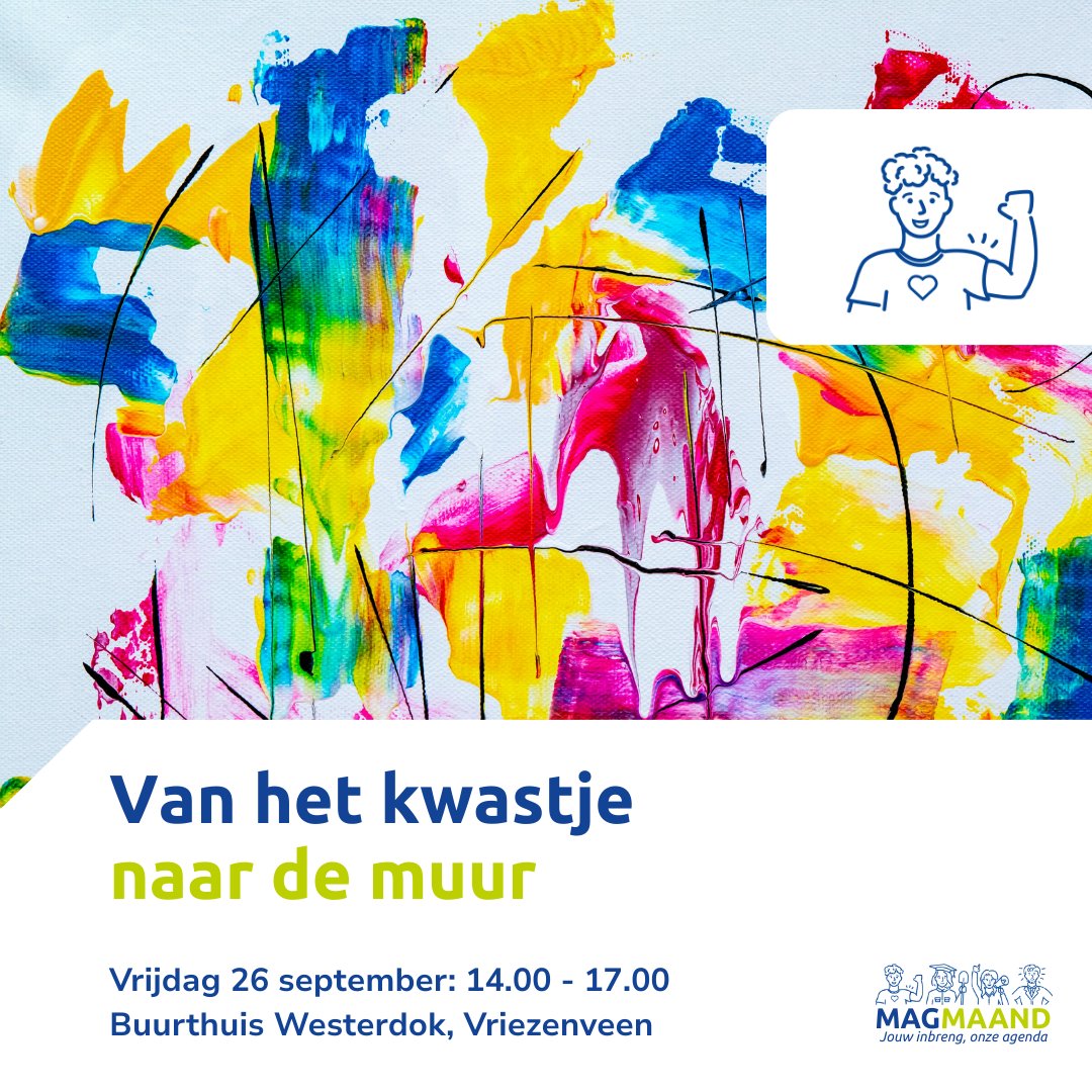 Op 10 oktober, tijdens World Mental Health Day en de MAG-maand, maken we samen met jongeren én (jeugd)professionals een indrukwekkende muurschildering over mentaal welzijn. 

Laat jouw stem achter op de muur!  

twenterand.nl/programma-mag-…