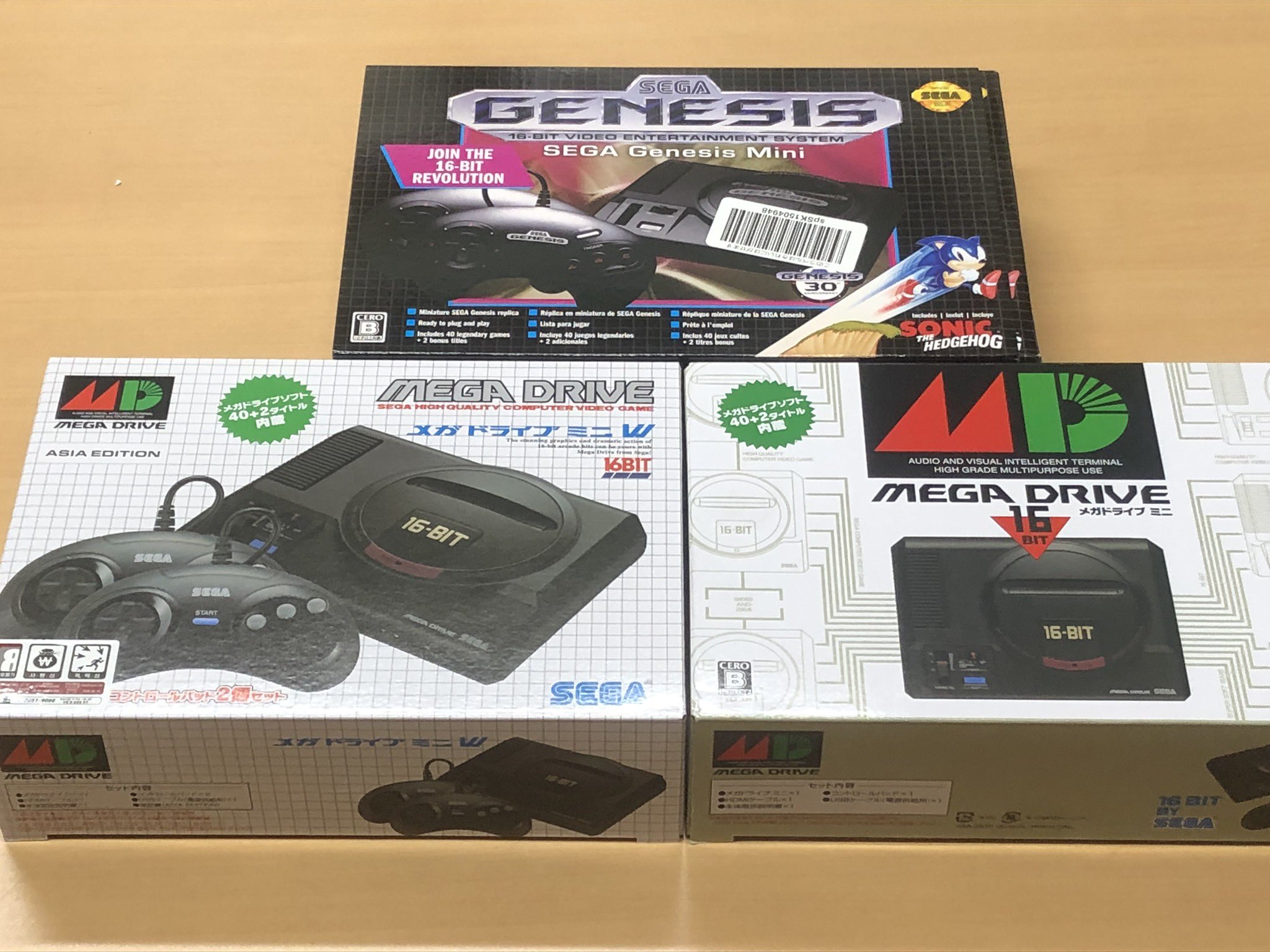 メガドライブミニ　アジア版 SEGA メガドライブミニW ASIA EDITION Amazon.co.jp: メガ
