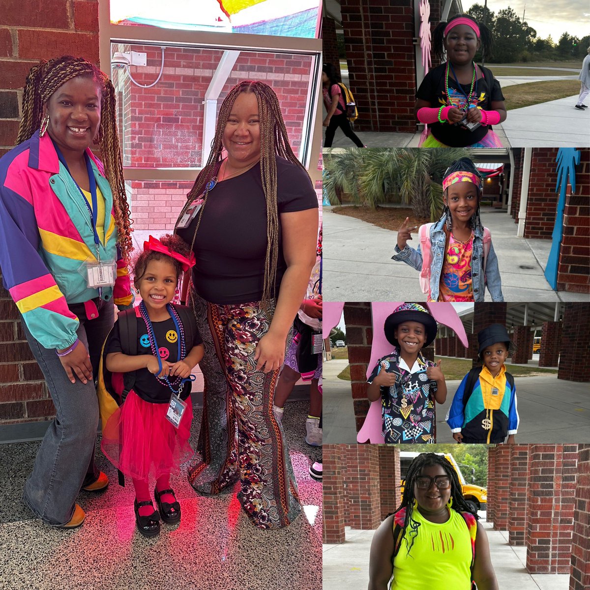 🕺💿📼 As part of Attendance Week, our All Stars rocked Decades Day! Students and staff dressed from the 70s, 80s, 90s, and early 2000s, showing up in style because every day counts! 🌟 #AttendanceMatters #AllStars #DecadesDay #LeadTheWay #CultureInMotion
