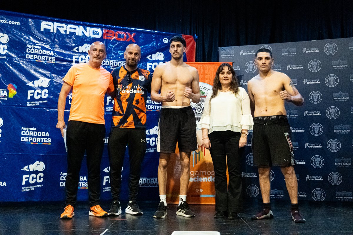aranoboxok's tweet photo. ⚖️ PESAJE FUTUROS CAMPEONES CORDOBECES⚖️
🟥 Nahuel “Caña” Garc��a (17-3-0, 16 KO / 74,700 KG)
🟦 Leonel Saucedo (4-10-2, 1 KO / 74,400)
📆 Viernes 19 de Septiembre
🕘 21:00
📍 Club Sirio Libanés, Dean Funes, Córdoba
#Boxeo #Boxing #AranoBox #Futuroscampeonescordobeses https://t.co/3jg180LYys