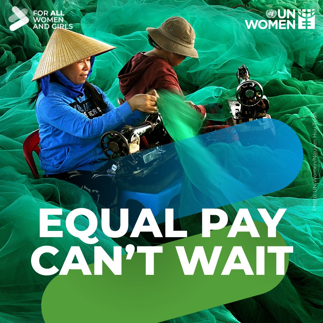 UN_Women's tweet image. Make this make sense:
Women worldwide still earn 20% less than men — the equivalent of working for free the last 2 months of every year 🤯
This #EqualPayDay, see why the time to close the gender pay gap #ForAllWomenAndGirls is now: unwo.men/NRLx50WZ3nz
