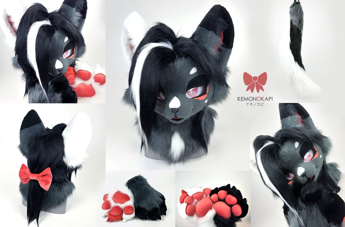 kemonokapi's tweet image. Here are the finished photos of our premade that will be available at AFC, table C-10 with Remimakes! Come check this cutie out~