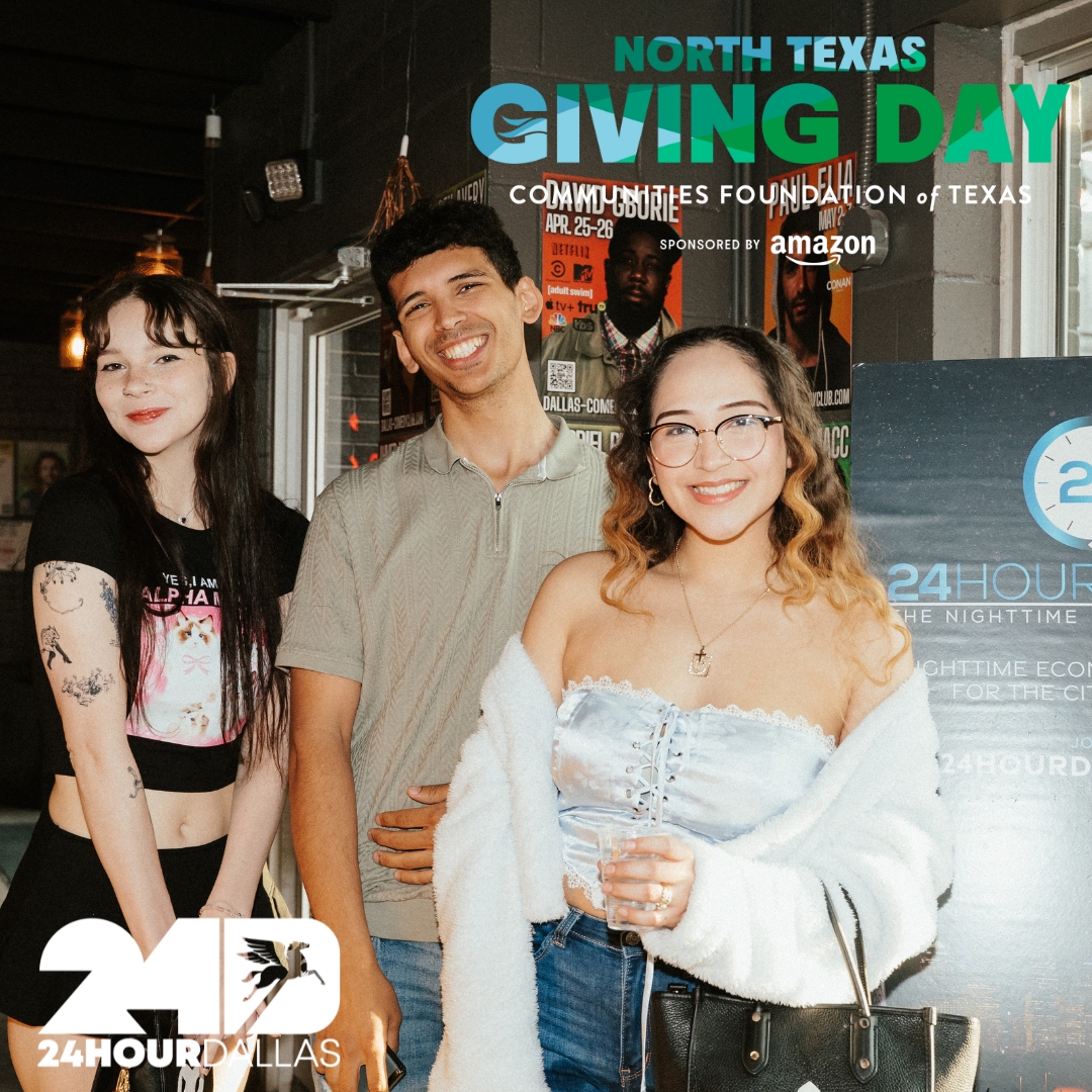 24hourdallas's tweet photo. ⏰ Final hours of #NTXGivingDay!
Support a safer, more inclusive and vibrant Dallas after dark with 24HourDallas!
Your gift powers programs that keep our nightlife thriving.
💚 It’s not too late — donate now: https://t.co/JJvar5HBlD https://t.co/XpfZ7ppZ5k