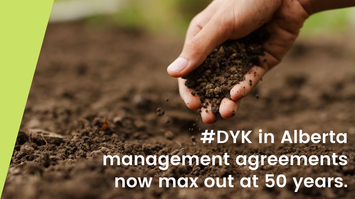 BiologicalCDN's tweet image. #DYK in Alberta:
🔹 Management agreements now max out at 50 years
🔹 Easements, caveats & interests in land still apply
🔹 $10M invested in new conservation programs
biologicalcarbon.ca
#BCC #CarbonOffsets #Sustainability #CdnAg