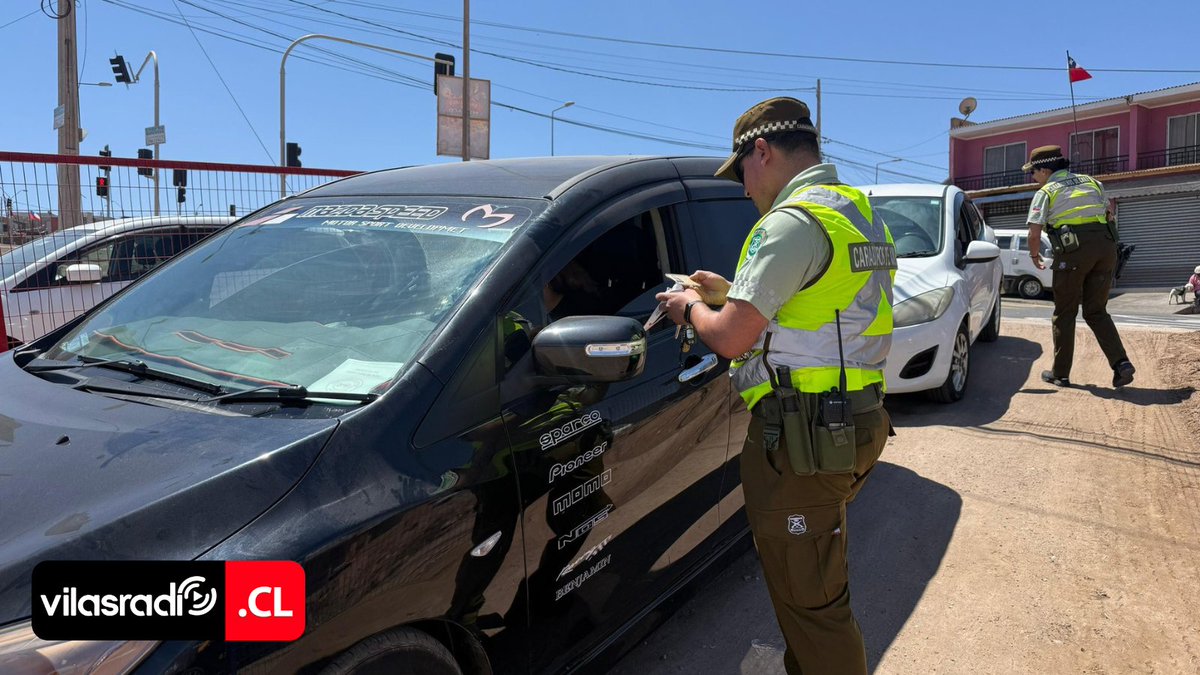 VilasRadio's tweet photo. 🚓🕵CARABINEROS LLEVA DETENIDAS A 7 PERSONAS Y MÁS DE 780 CONTROLES REALIZADOS EN EL MARCO DE FIESTAS PATRIAS
💻📲Revisa la nota completa en: https://t.co/X1e0JJDgVN
#FiestasPatrias #Carabineros #Fiscalizaciones #7Detenidos #Controles #Iquique #Tarapacá #Tamarugal #Arica https://t.co/GNyuz7YTqm